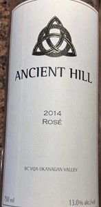 Ancient Hill Zweigelt Rose 2014